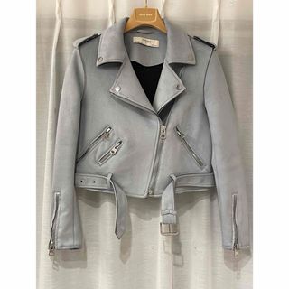 ザラ(ZARA)のZARA ザラ　ライダース　ジャケット　スエード素材(ライダースジャケット)