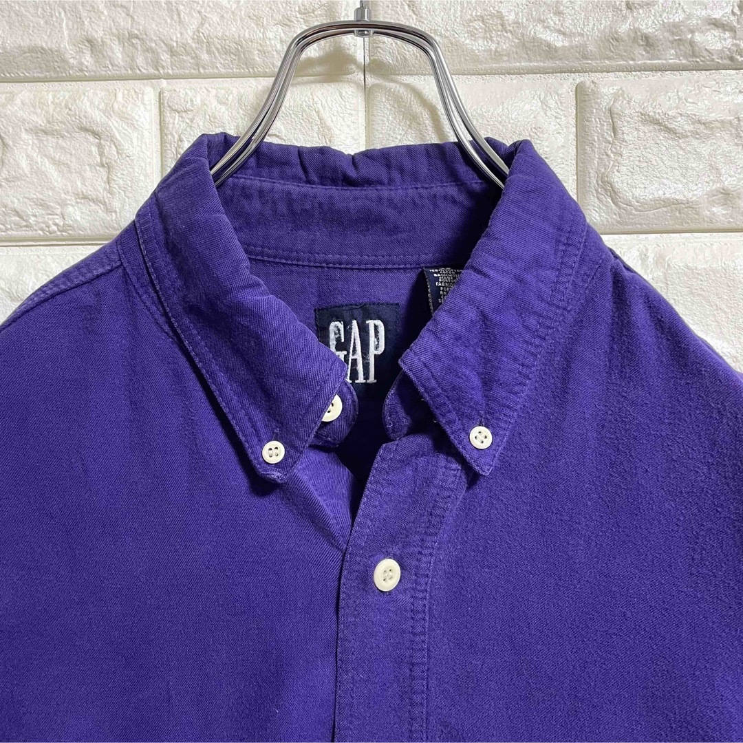 GAP(ギャップ)の90s GAP オールドギャップ　半袖シャツ　メンズXXLサイズ相当 メンズのトップス(シャツ)の商品写真