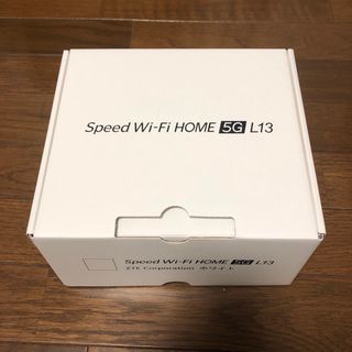 ゼットティーイー(ZTE)のZTE Speed Wi-Fi HOME 5G L13(その他)