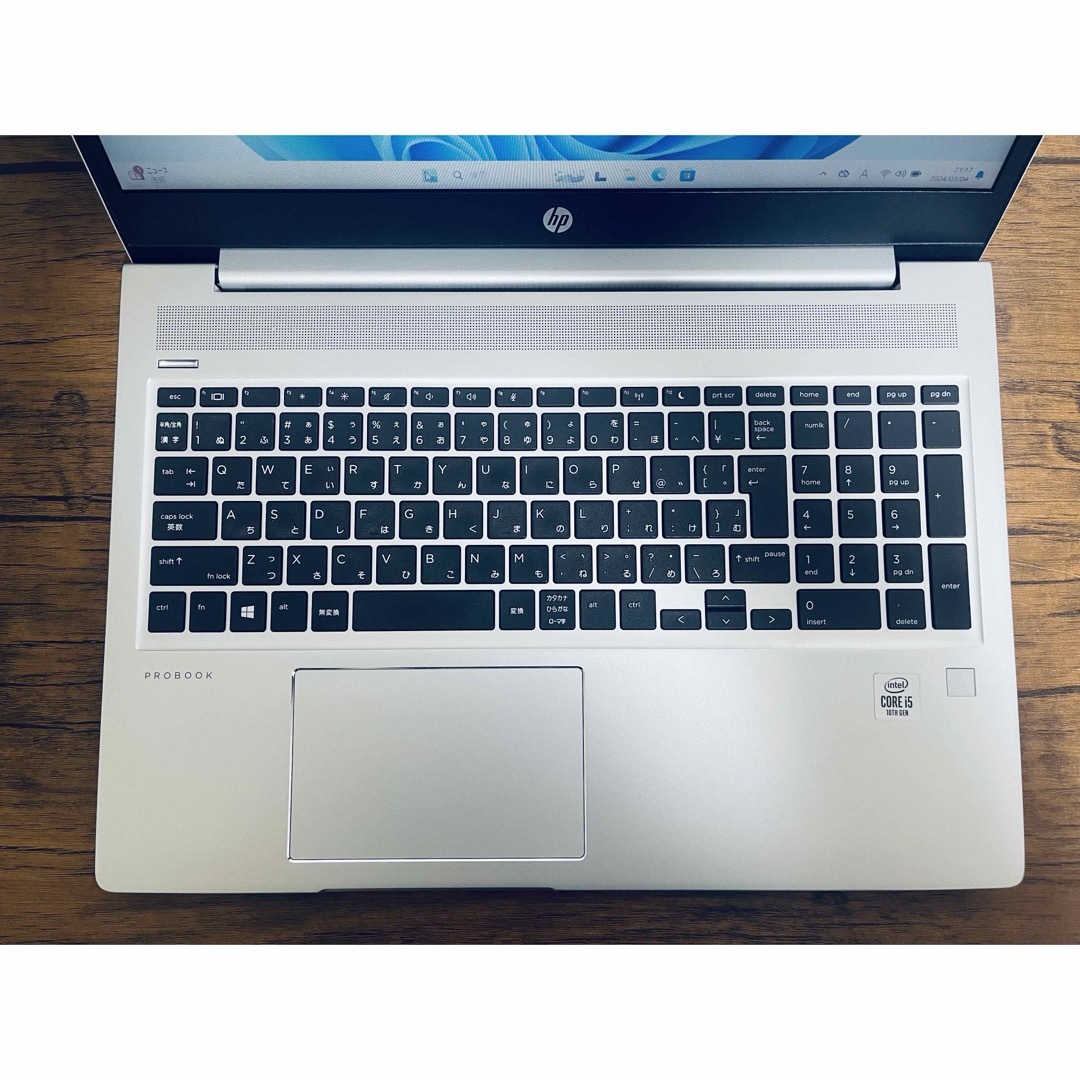 HP(ヒューレットパッカード)のHP 450 G7 i5 10210U 新品256G/SSD 8G オフィス スマホ/家電/カメラのPC/タブレット(ノートPC)の商品写真