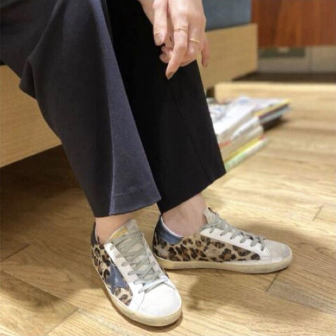 GOLDEN GOOSE(ゴールデングース)のGOLDEN GOOSE ゴールデングース スーパースター レオパード 38 レディースの靴/シューズ(スニーカー)の商品写真