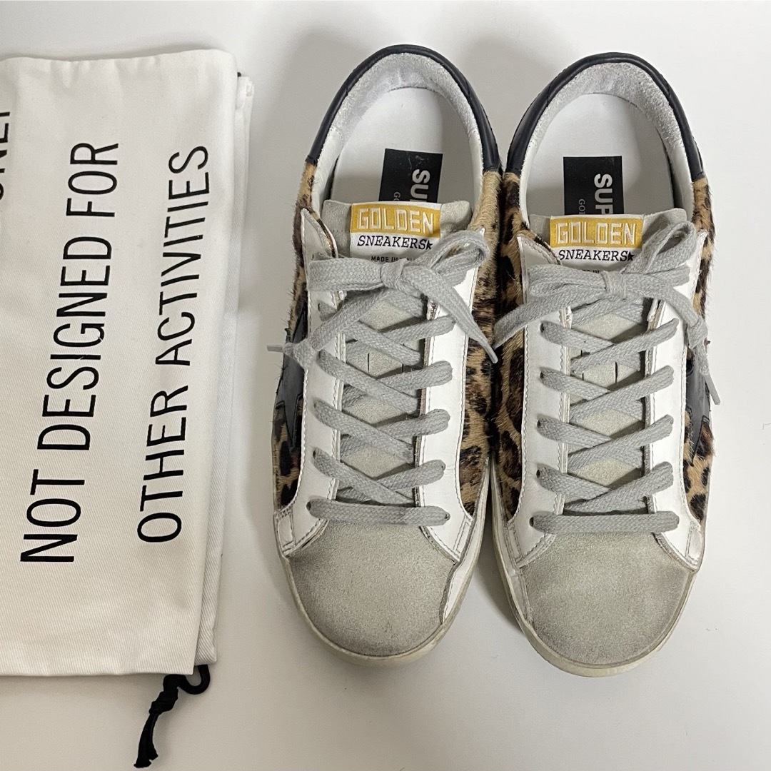 GOLDEN GOOSE(ゴールデングース)のGOLDEN GOOSE ゴールデングース スーパースター レオパード 38 レディースの靴/シューズ(スニーカー)の商品写真