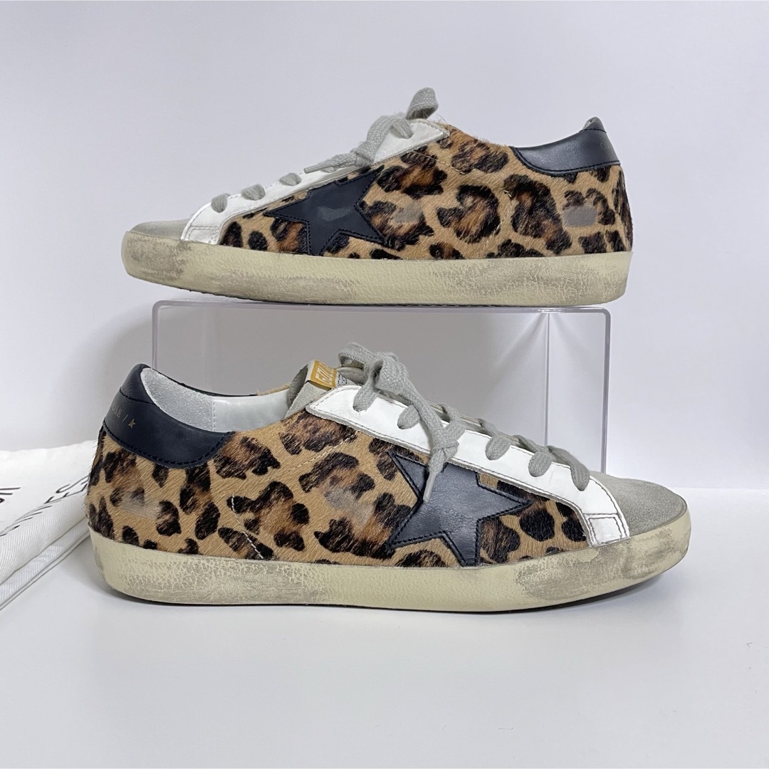 GOLDEN GOOSE(ゴールデングース)のGOLDEN GOOSE ゴールデングース スーパースター レオパード 38 レディースの靴/シューズ(スニーカー)の商品写真