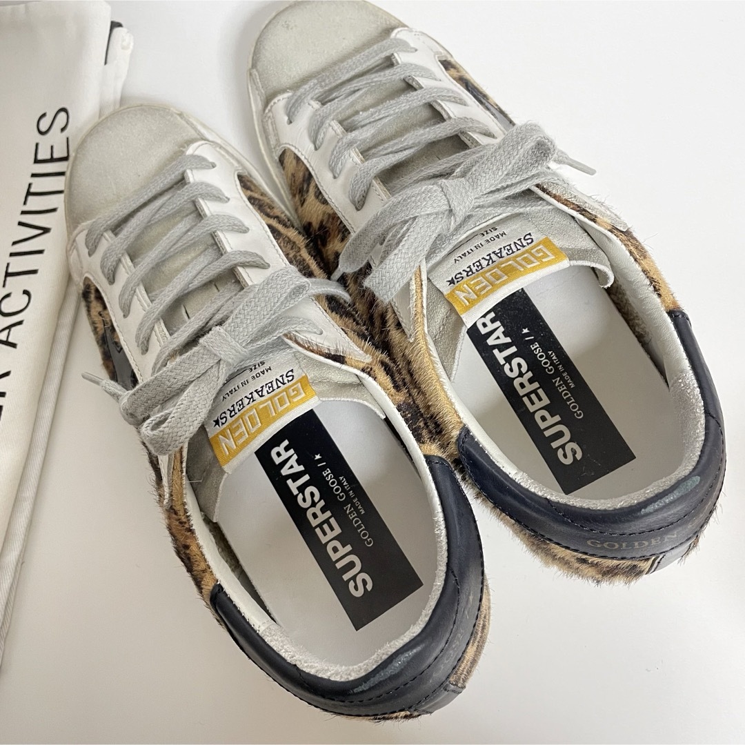 GOLDEN GOOSE(ゴールデングース)のGOLDEN GOOSE ゴールデングース スーパースター レオパード 38 レディースの靴/シューズ(スニーカー)の商品写真