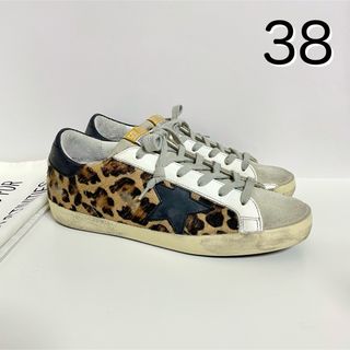 ゴールデングース(GOLDEN GOOSE)のGOLDEN GOOSE ゴールデングース スーパースター レオパード 38(スニーカー)