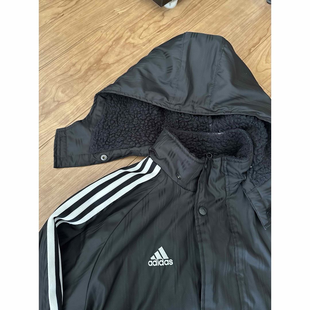 adidas(アディダス)のアディダス　ジュニア　ベンチコート　160 キッズ/ベビー/マタニティのキッズ服男の子用(90cm~)(コート)の商品写真