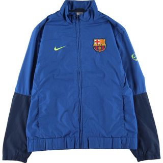 ナイキ(NIKE)の古着 00年代 ナイキ NIKE FCバルセロナ メッシュ ウインドブレーカー メンズXL /eaa421082(ナイロンジャケット)