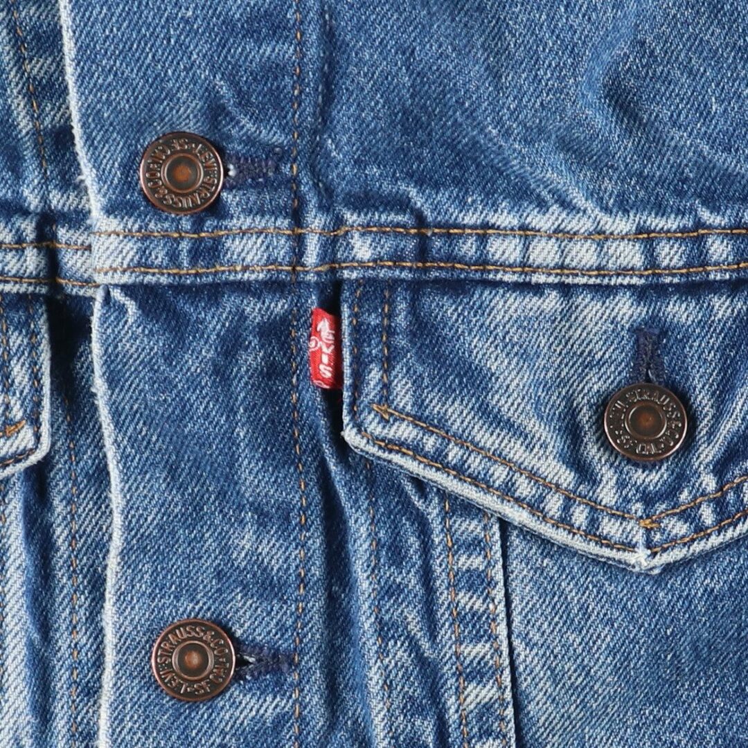 Levi's(リーバイス)の古着 80年代 リーバイス Levi's 70506-0216 デニムジャケット Gジャン USA製 メンズXS ヴィンテージ /eaa420092 メンズのジャケット/アウター(Gジャン/デニムジャケット)の商品写真