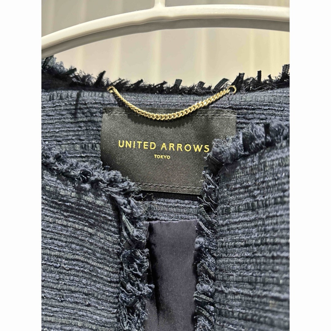 UNITED ARROWS ユナイテッドアローズ  ツイード　セットアップ レディースのフォーマル/ドレス(スーツ)の商品写真