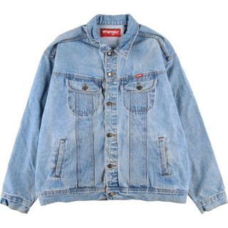 ラングラー(Wrangler)の古着 ラングラー Wrangler デニムジャケット Gジャン メンズXXL /eaa420084(Gジャン/デニムジャケット)