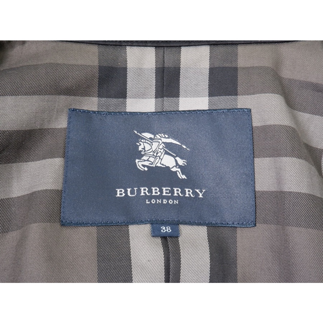 BURBERRY(バーバリー)のBURBERRY LONDON/バーバリー ロンドン 裏地チェック ペプラムショートトレンチコート【38】【LCTA74381】 レディースのジャケット/アウター(その他)の商品写真