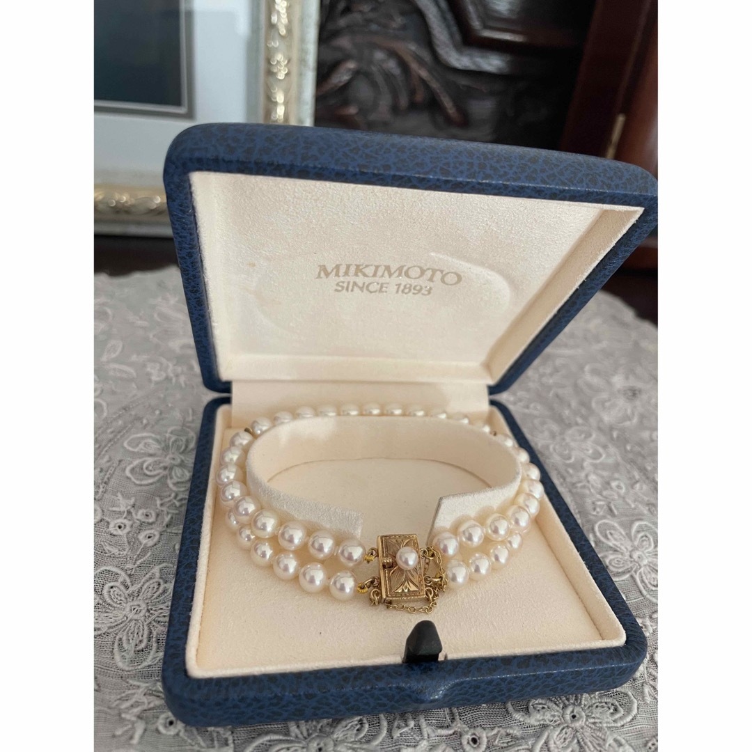 MIKIMOTO(ミキモト)のミキモト　ブレスレット　18k レディースのアクセサリー(ブレスレット/バングル)の商品写真