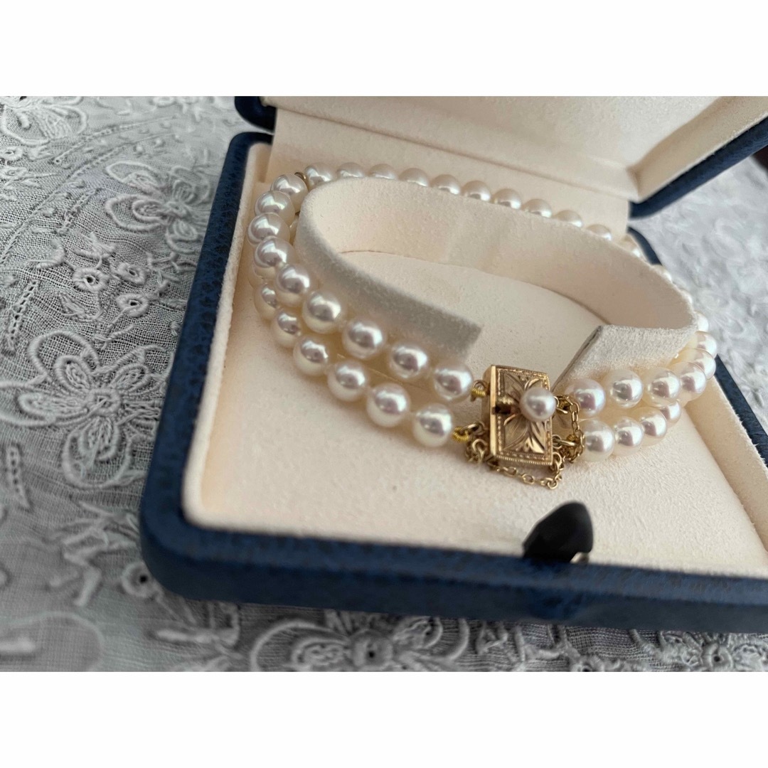 MIKIMOTO(ミキモト)のミキモト　ブレスレット　18k レディースのアクセサリー(ブレスレット/バングル)の商品写真