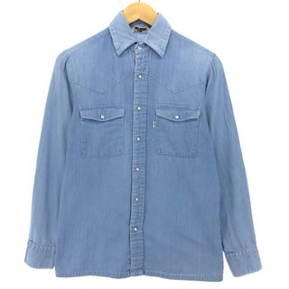 リーバイス(Levi's)の古着 リーバイス Levi's ウエスタンシャツ メンズS /eaa422430(シャツ)