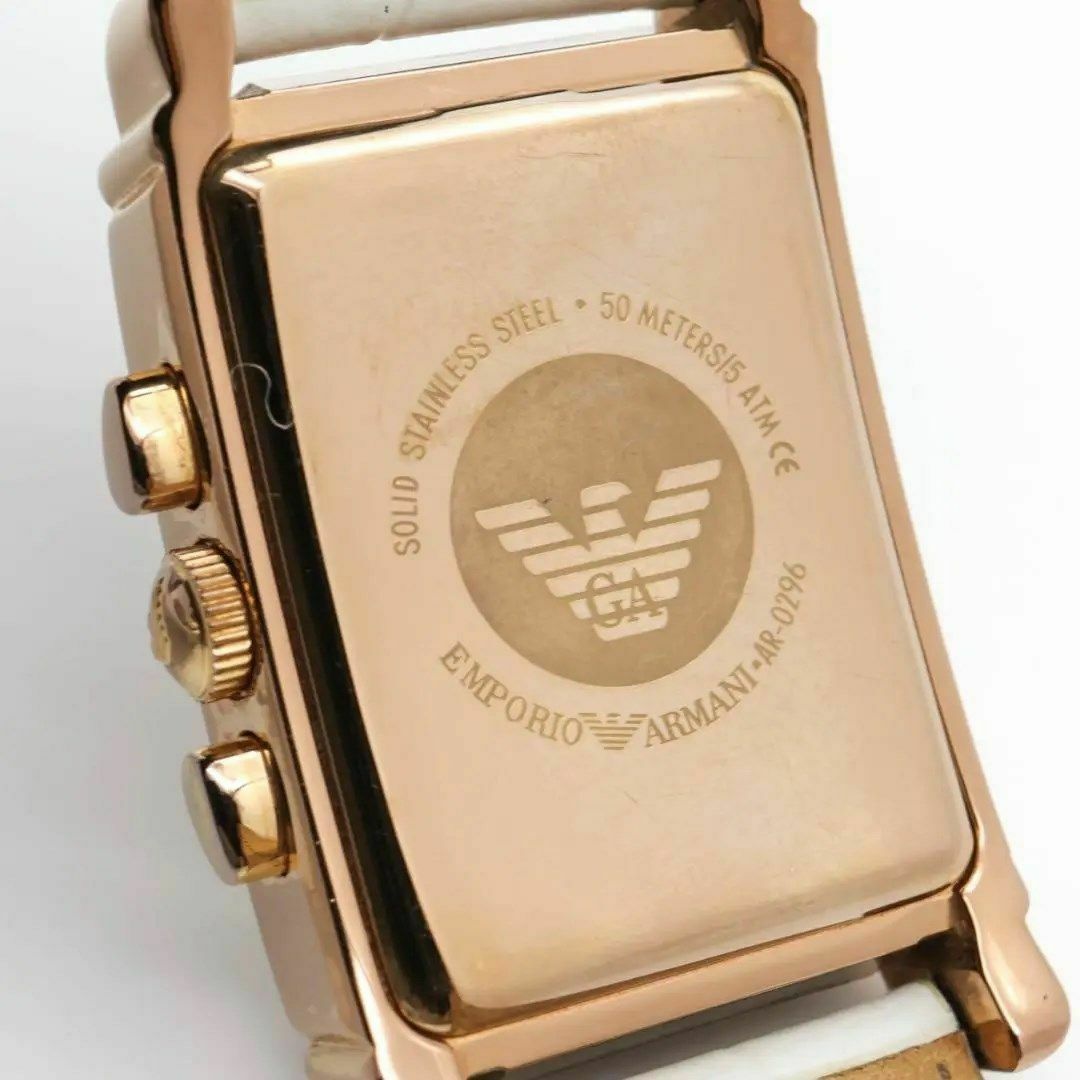 Emporio Armani(エンポリオアルマーニ)の《人気》EMPORIO ARMANI 腕時計 ピンクゴールド クロノグラフ m メンズの時計(腕時計(アナログ))の商品写真