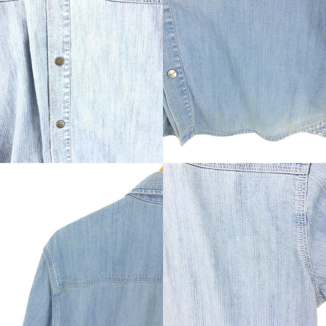 Levi's(リーバイス)の古着 リーバイス Levi's 長袖 デニム ウエスタンシャツ メンズL /eaa422422 メンズのトップス(シャツ)の商品写真