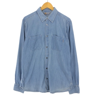 リーバイス(Levi's)の古着 リーバイス Levi's 長袖 デニム ウエスタンシャツ メンズL /eaa422422(シャツ)