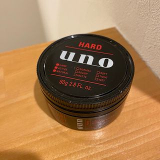 ウーノ(UNO)のUNO ヘアワックスHYBRID HARD ハイブリッドハード 80g 使いかけ(ヘアワックス/ヘアクリーム)