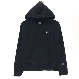 チャンピオン(Champion)の古着 チャンピオン Champion リバースウィーブ 復刻 単色タグ スウェットプルオーバーパーカー レディースM /eaa423951(トレーナー/スウェット)