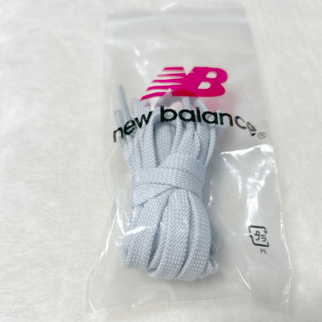 New Balance(ニューバランス)の【未使用】ニューバランス　シューレース　グレー レディースの靴/シューズ(その他)の商品写真