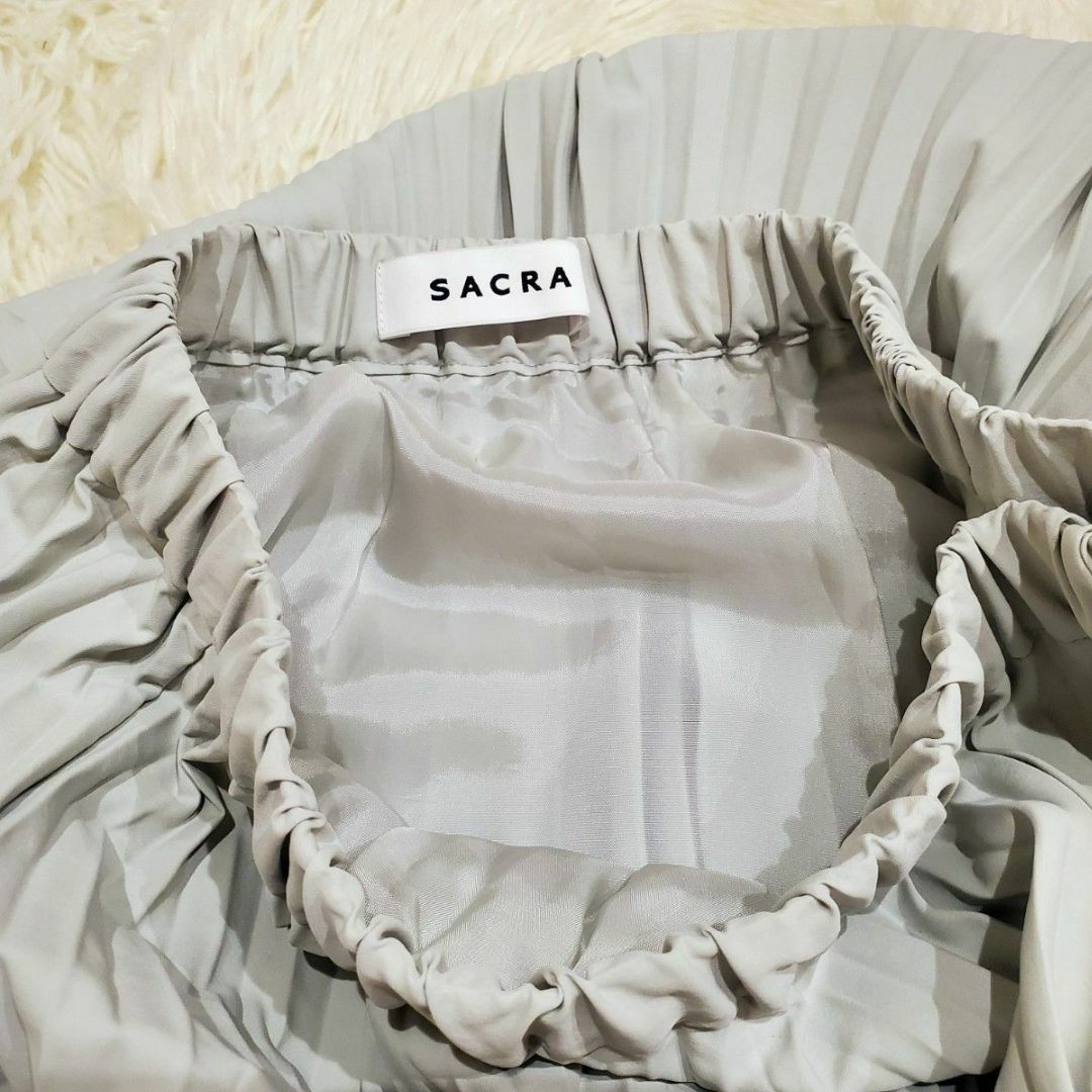 SACRA(サクラ)のSACRA サクラ ロングスカート プリーツスカート アコーディオンスカート レディースのスカート(ロングスカート)の商品写真