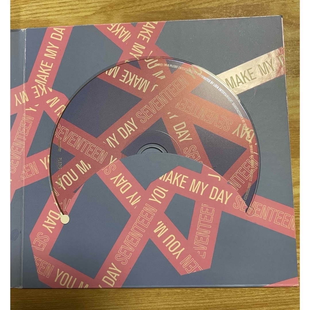 SEVENTEEN(セブンティーン)の【CD＆トレカ】SEVENTEEN YOU MAKE MY DAY エンタメ/ホビーのCD(K-POP/アジア)の商品写真