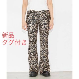 エックスガール(X-girl)のX-girl MULTI PATTERN EASY FLARE PANTS 2 (カジュアルパンツ)