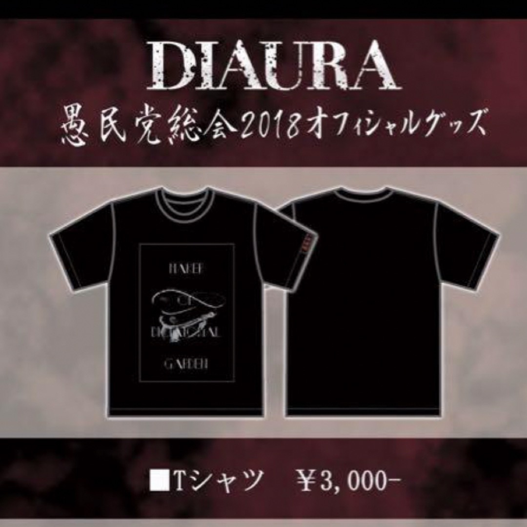 DIAURA Tシャツ エンタメ/ホビーのタレントグッズ(ミュージシャン)の商品写真