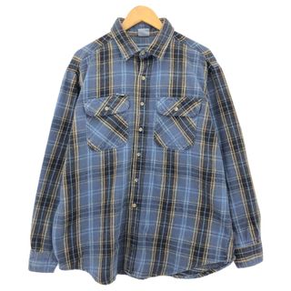 カーハート(carhartt)の古着 カーハート Carhartt 長袖 ヘビーネルチェックシャツ メンズXL /eaa421390(シャツ)