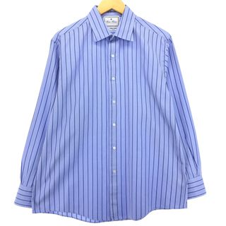 ブルックスブラザース(Brooks Brothers)の古着 ブルックスブラザーズ Brooks Brothers 長袖 ボタンダウンストライプシャツ メンズL /eaa424273(シャツ)