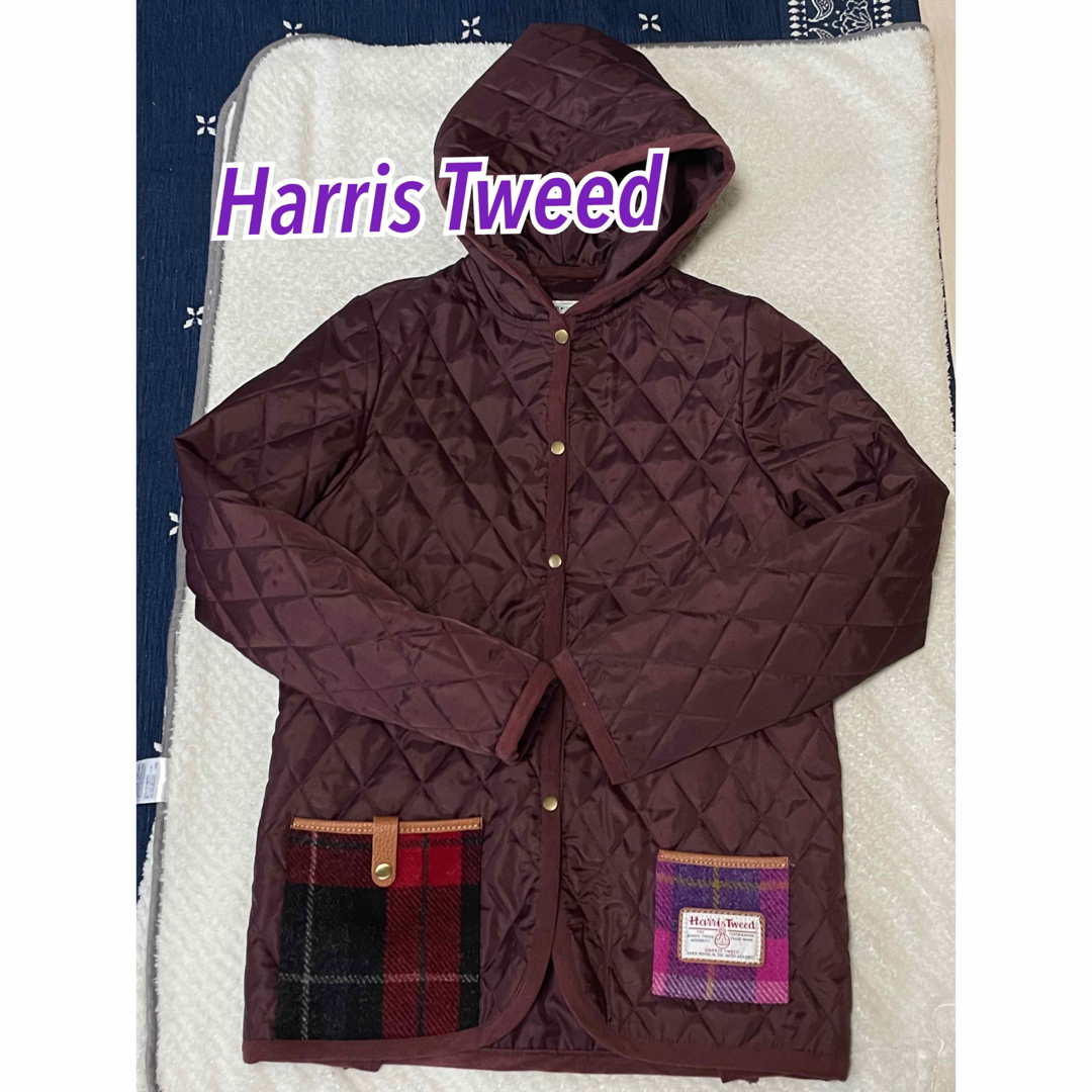 Harris Tweed(ハリスツイード)のハリスツイード　HarrisTweed アウター　ジャケット　レディース レディースのジャケット/アウター(テーラードジャケット)の商品写真