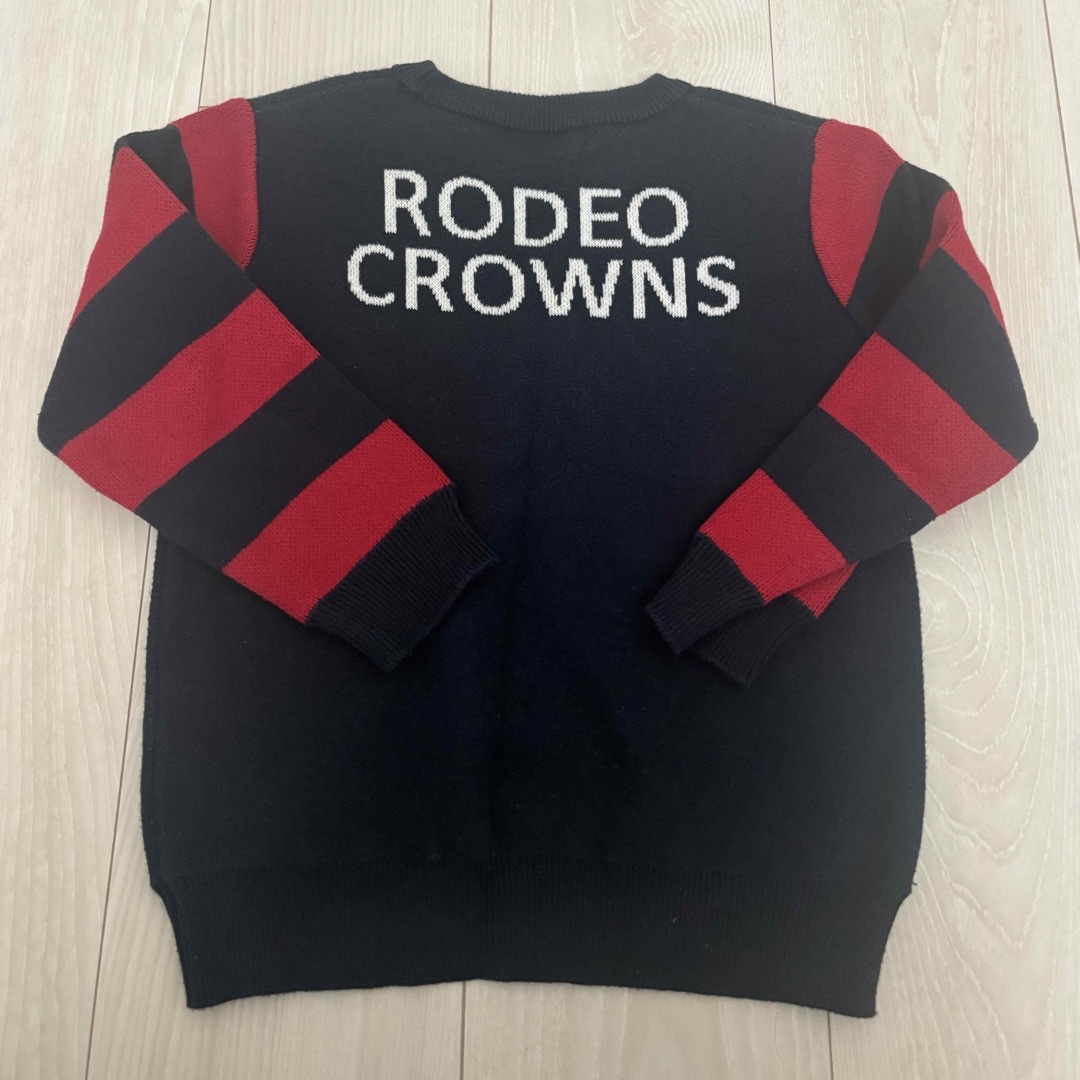 RODEO CROWNS WIDE BOWL(ロデオクラウンズワイドボウル)のRODEO CROWNS キッズ　セーター キッズ/ベビー/マタニティのキッズ服男の子用(90cm~)(Tシャツ/カットソー)の商品写真