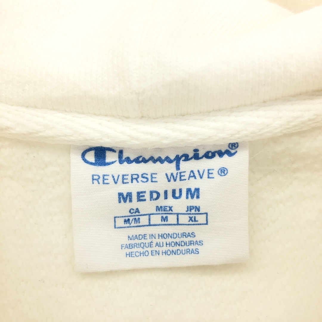 Champion(チャンピオン)の古着 チャンピオン Champion リバースウィーブ 復刻 単色タグ スウェットプルオーバーパーカー レディースM /eaa423731 レディースのトップス(トレーナー/スウェット)の商品写真