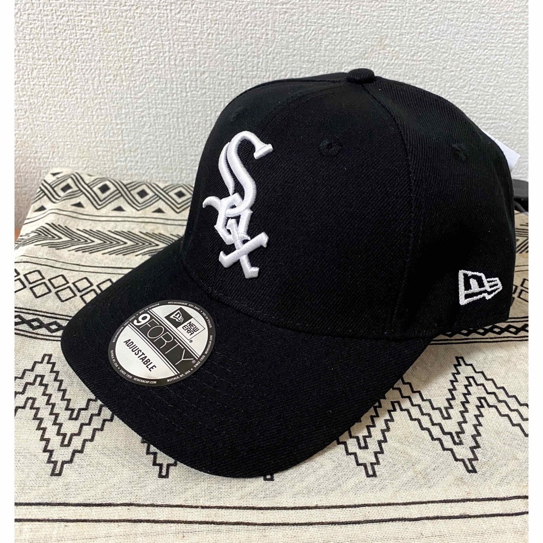 STUSSY(ステューシー)のNew Era Chicago ホワイトソックス White Sox キャップ黒 メンズの帽子(キャップ)の商品写真