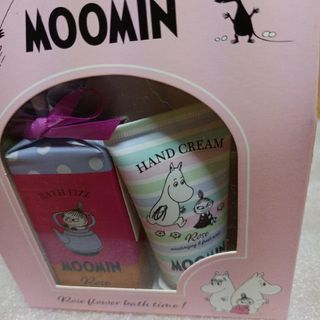 ムーミン(MOOMIN)のムーミンバスギフトバッグ・ローズの香り(入浴剤/バスソルト)