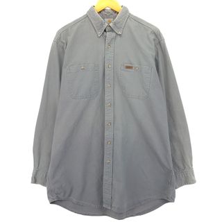 カーハート(carhartt)の古着 カーハート Carhartt 長袖 ボタンダウン ワークシャツ メンズXL /eaa424217(シャツ)