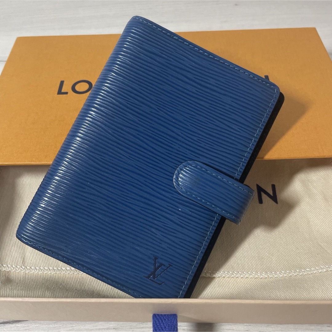 LOUIS VUITTON(ルイヴィトン)のルイヴィトン　エピ　アジェンダPM 手帳カバー　美品 メンズのファッション小物(手帳)の商品写真