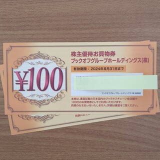 ブックオフ株主優待200円分(ショッピング)