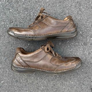 クラークス(Clarks)の【雰囲気抜群】Clarks daddy shoes leather shoes(スニーカー)