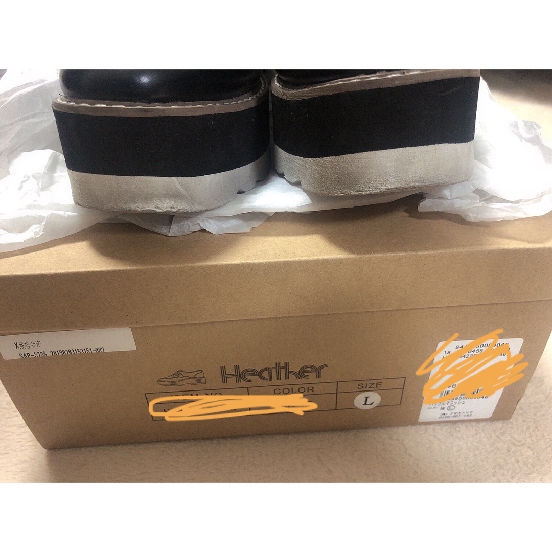 heather(ヘザー)の【Heather】マニッシュシューズ レディースの靴/シューズ(ローファー/革靴)の商品写真