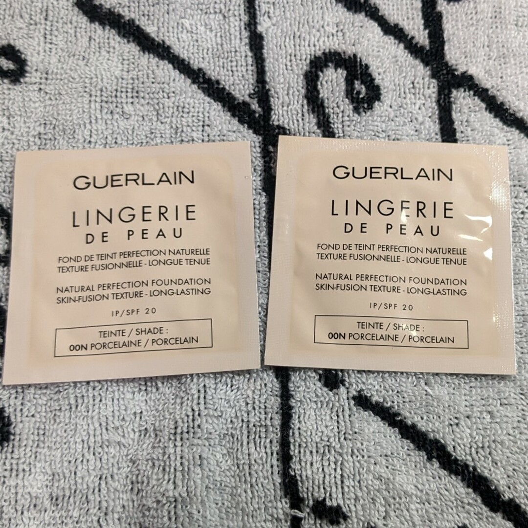 GUERLAIN(ゲラン)のguerlain ゲラン ランジュリー ド ポー  N 00N サンプルセット コスメ/美容のベースメイク/化粧品(ファンデーション)の商品写真