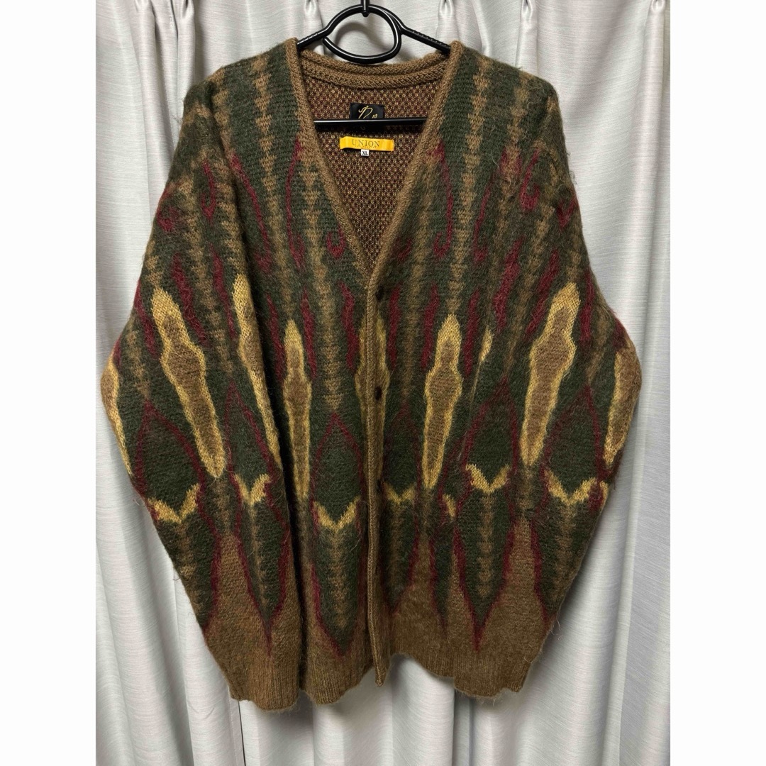 Needles(ニードルス)のUNION X NEEDLES MOHAIR CARDIGAN  メンズのトップス(カーディガン)の商品写真