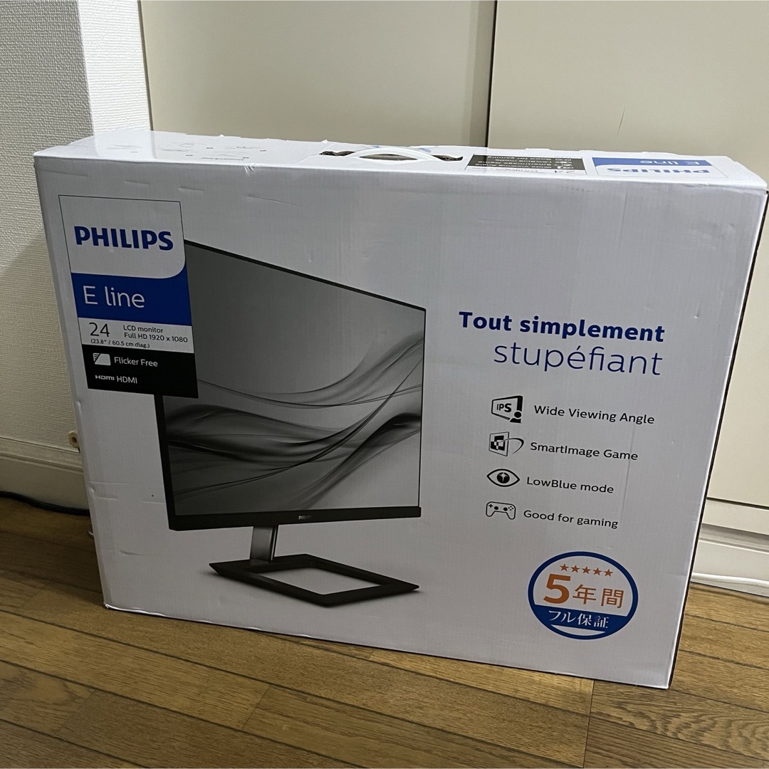 PHILIPS(フィリップス)のPHILIPS 液晶ディスプレイ 241E1D/11 スマホ/家電/カメラのPC/タブレット(ディスプレイ)の商品写真