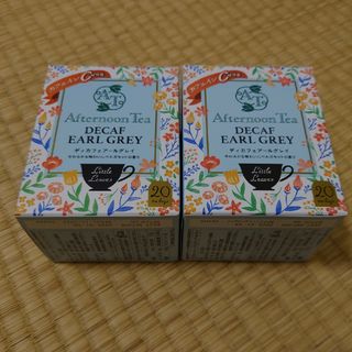 アフタヌーンティーリビング(Afternoon Tea LIVING)のAfternoonTea デカフェアールグレイ20袋×2箱(茶)