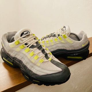 ナイキ(NIKE)の【レア人気】NIKE BY YOUエアマックス95 "アンロックド"  イエロー(スニーカー)