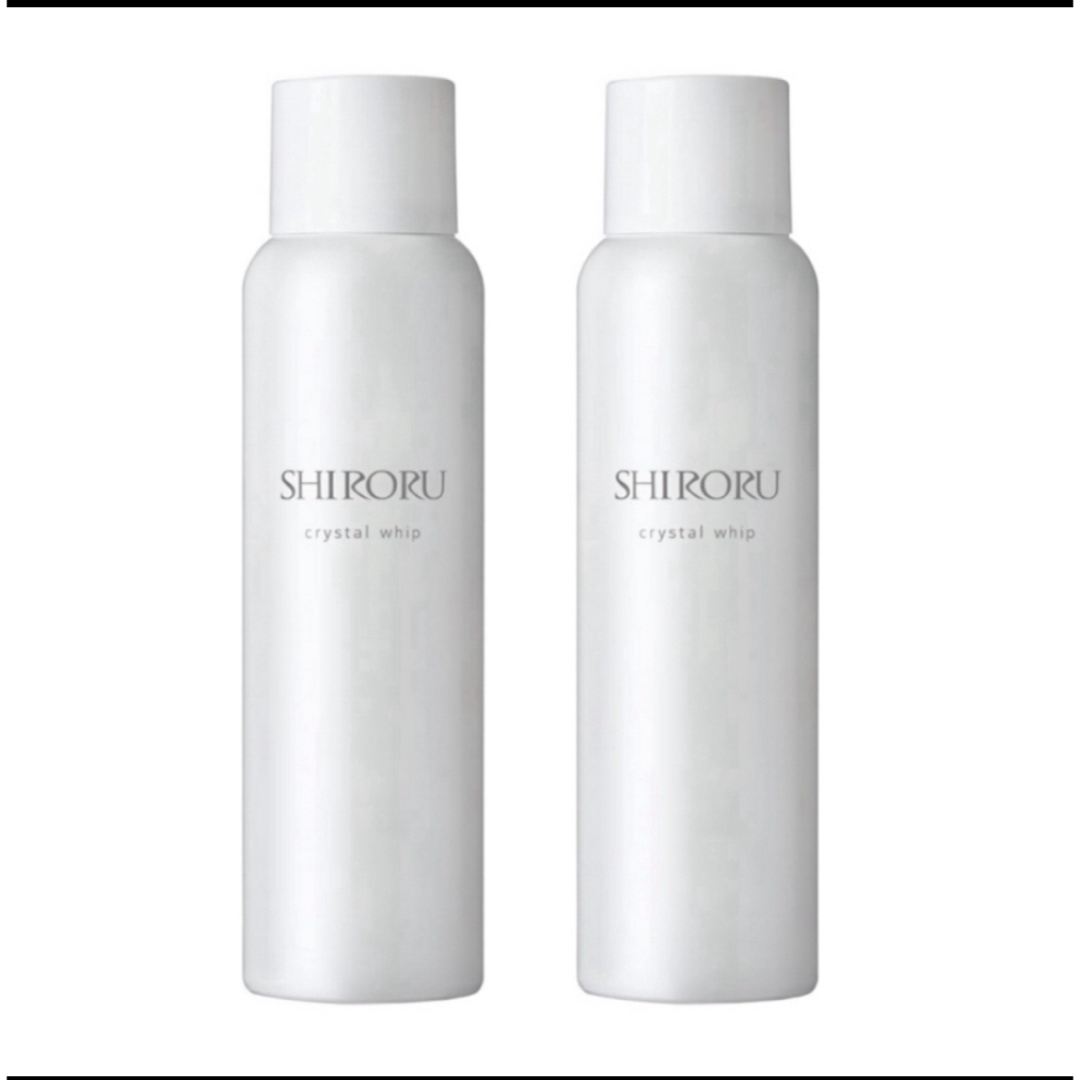 SHIRORU クリスタルホイップ2本セット コスメ/美容のスキンケア/基礎化粧品(洗顔料)の商品写真