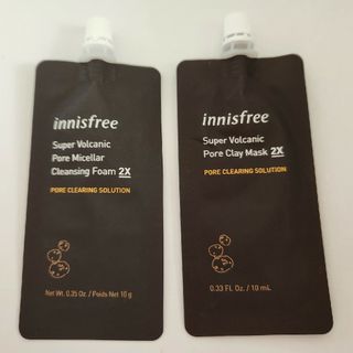 Innisfree - イニスフリー スーパーヴォルカニック クレンジング クレイマスク試供品