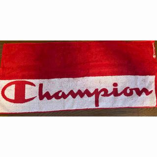 チャンピオン(Champion)のchampionタオル  赤(タオル)