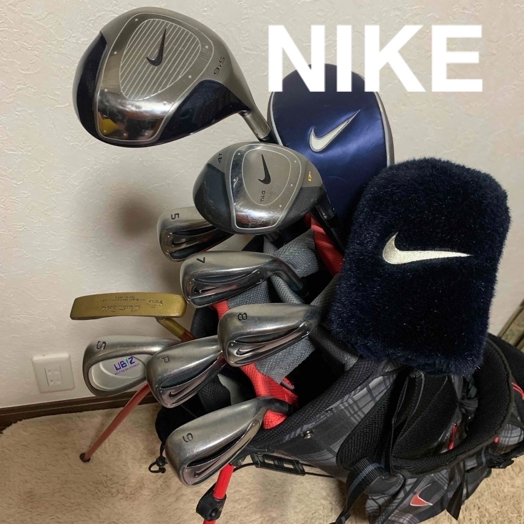 NIKE(ナイキ)の必見‼️人気のNIKE GOLFスタンドバッグ付メンズゴルフセット‼️ スポーツ/アウトドアのゴルフ(クラブ)の商品写真