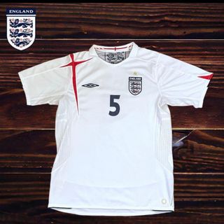 アンブロ(UMBRO)の05-07 ジョンテリー　イングランド代表　 アンブロ　ホームユニフォーム(ウェア)